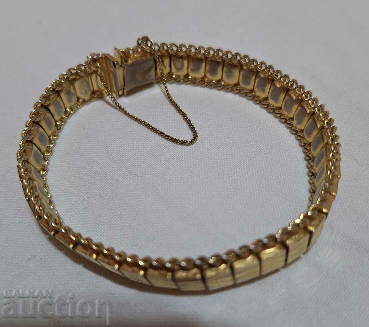 Auction Vintage bracelet with gold plating Auction Vintage bracelet with gold plating