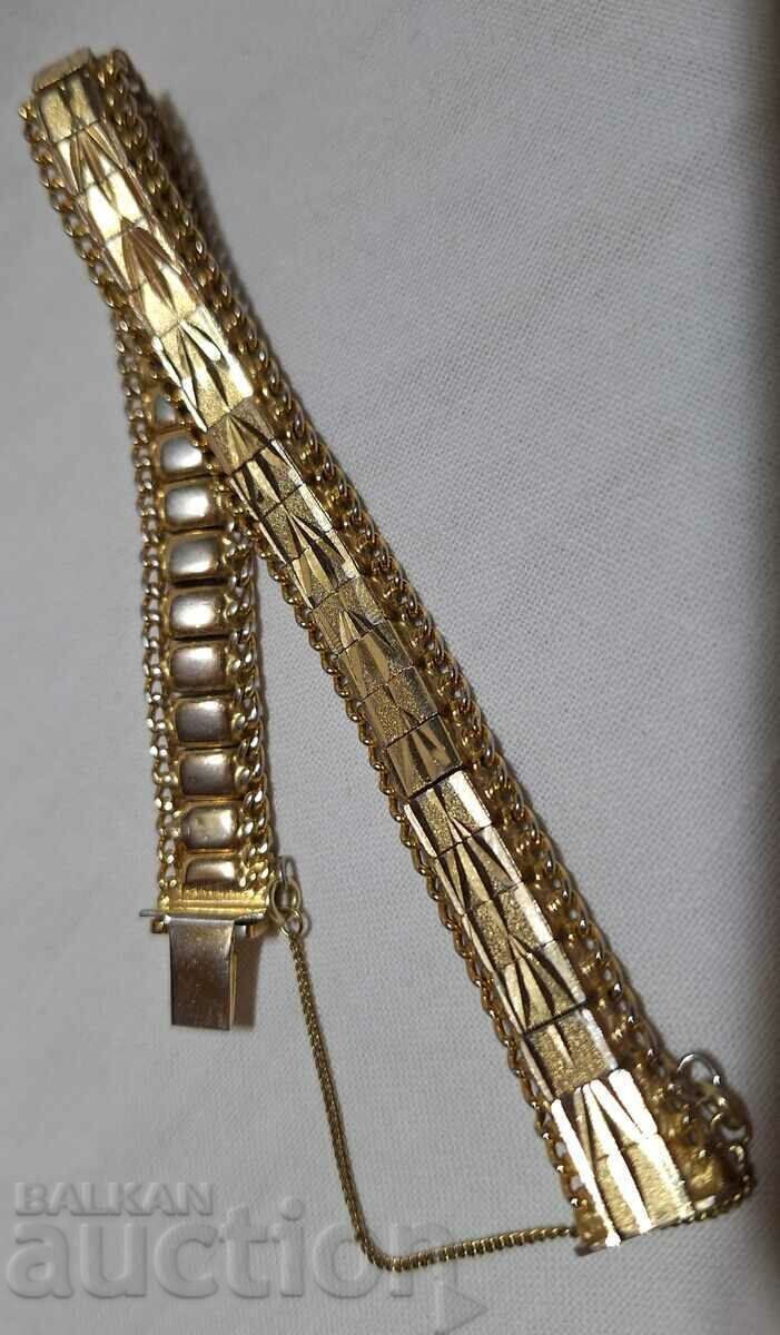 Vintage bracelet with gold plating - 6 Vintage bracelet with gold plating - 6