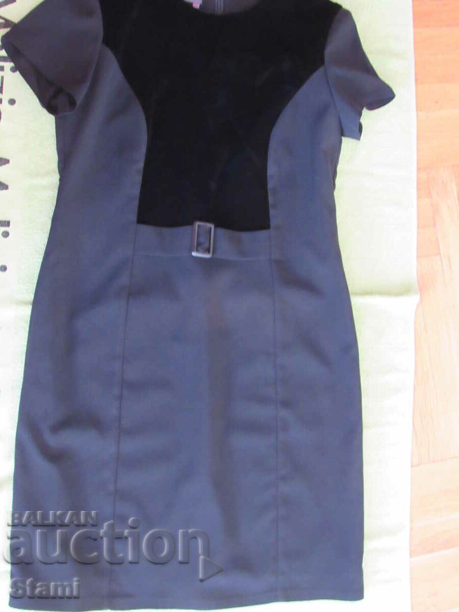 Classic elegant black Chanel style dress size 52, new - 5 Classic elegant black Chanel style dress size 52, new - 5