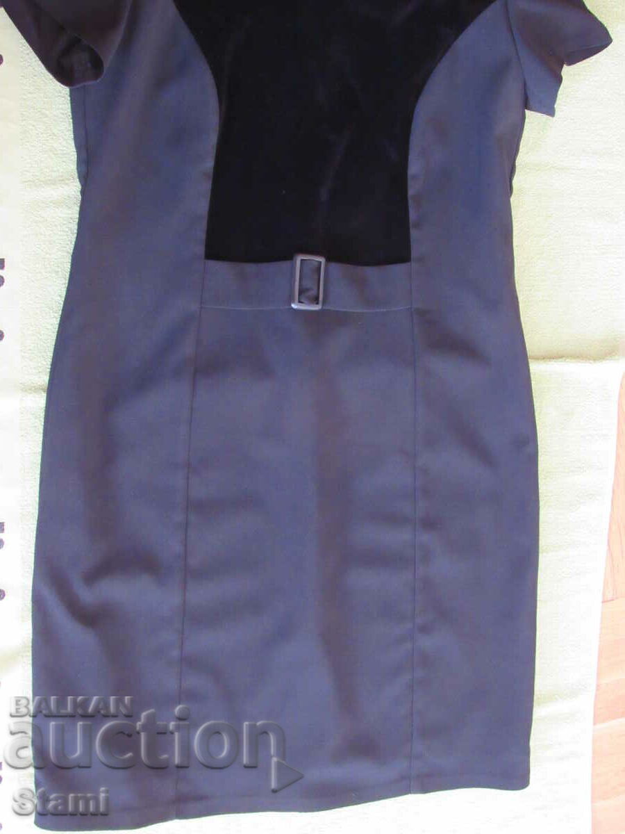 Classic elegant black Chanel style dress size 52, new - 6 Classic elegant black Chanel style dress size 52, new - 6