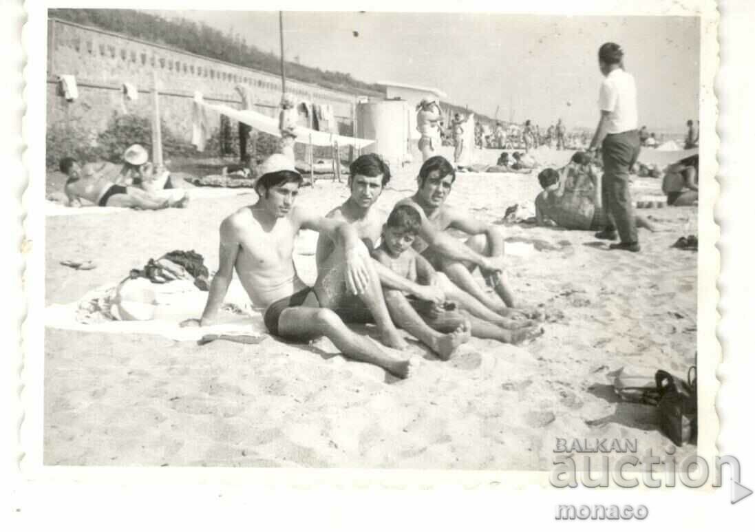 Old photo - Varna, On the beach