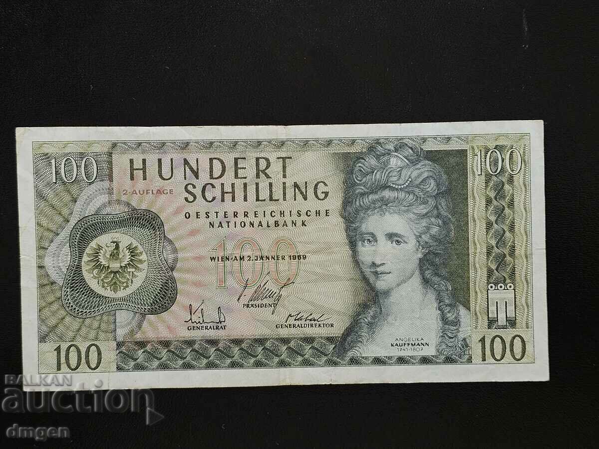 100 schilling Austria 1969