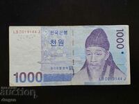 1000 won Korea