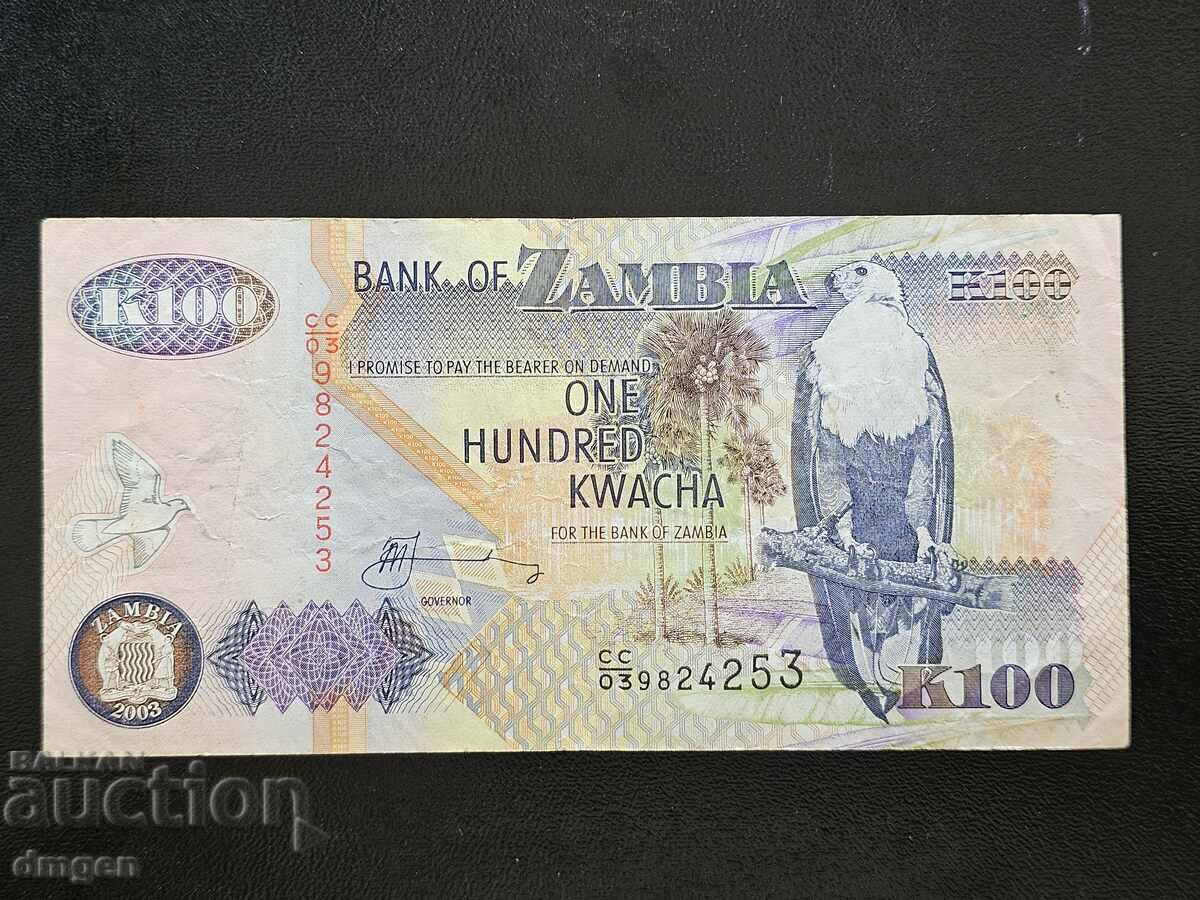 100 Kwacha Zambia 2003