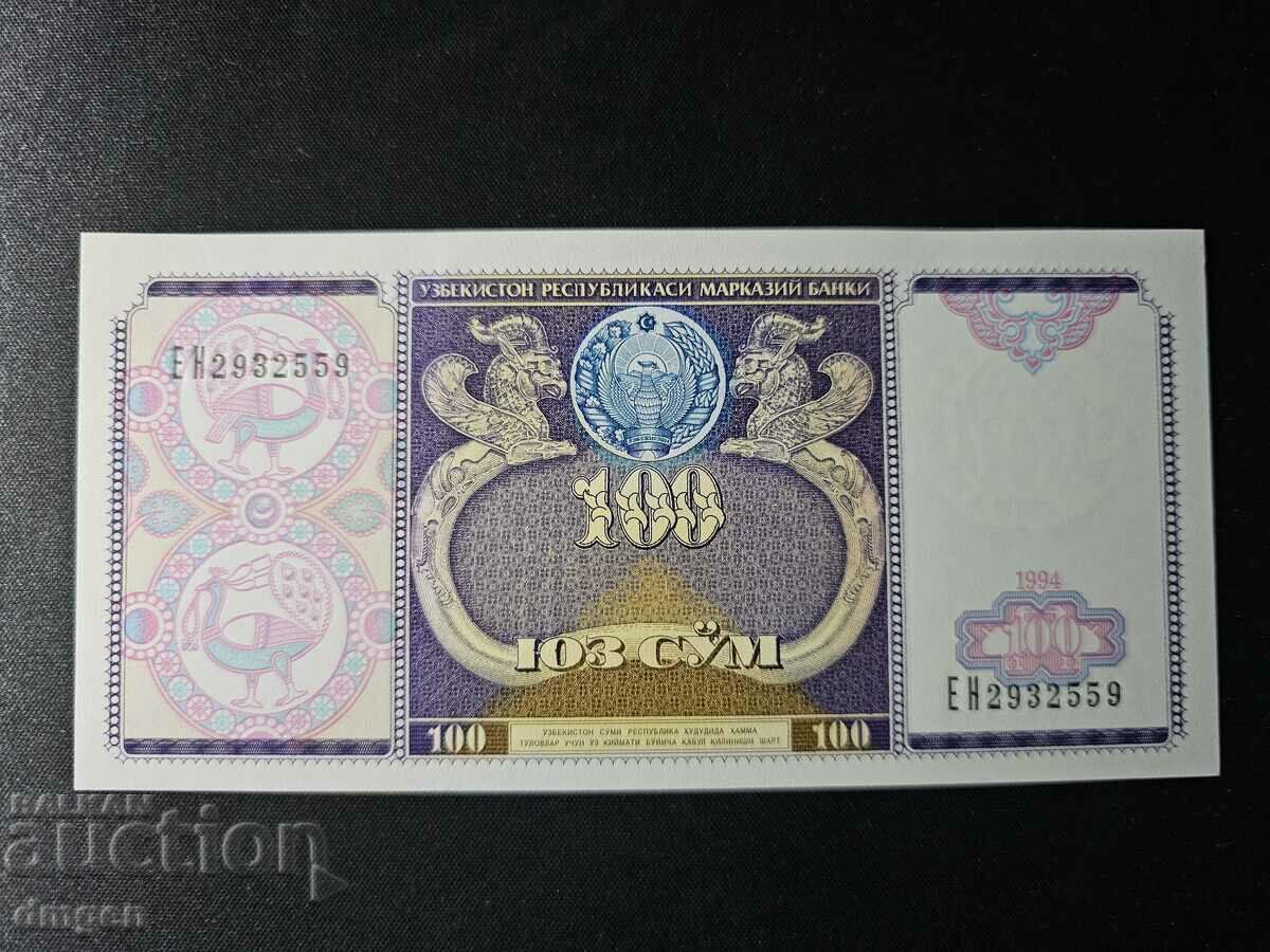 100 som Ουζμπεκιστάν UNC