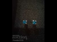 Topaz earrings 3.5mm