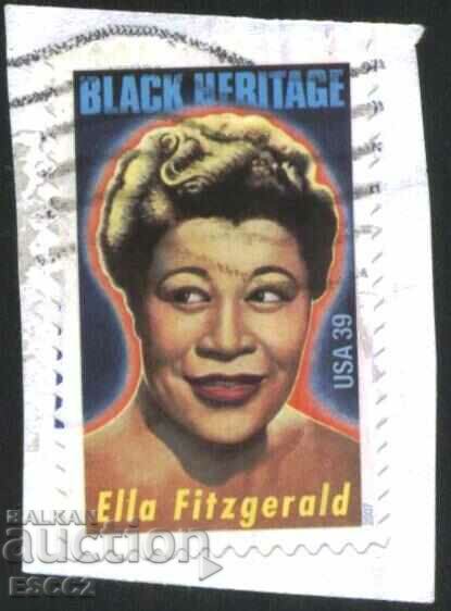 Brand Ella Fitzgerald τραγουδίστρια 2007 από τις ΗΠΑ