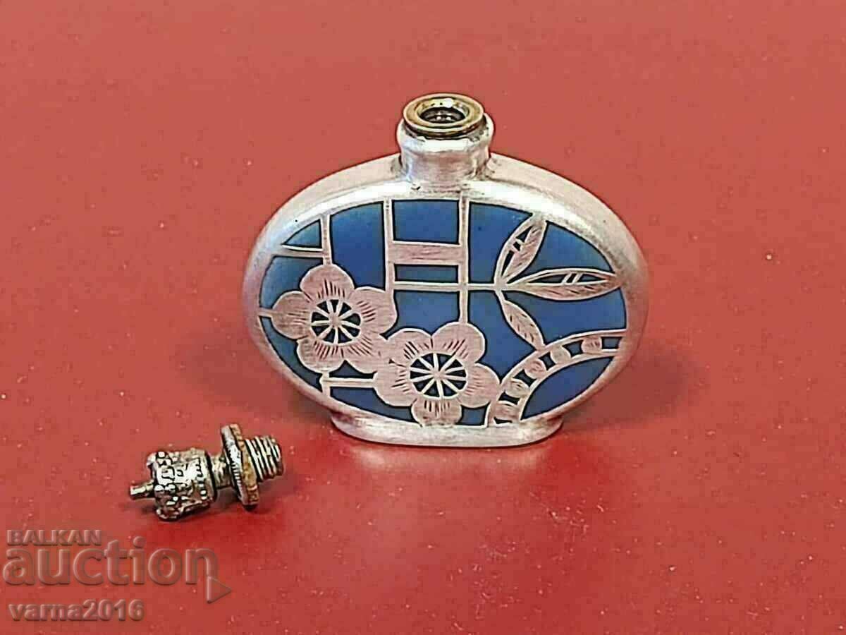 Auction Old Enamel Perfume Bottle Auction Old Enamel Perfume Bottle