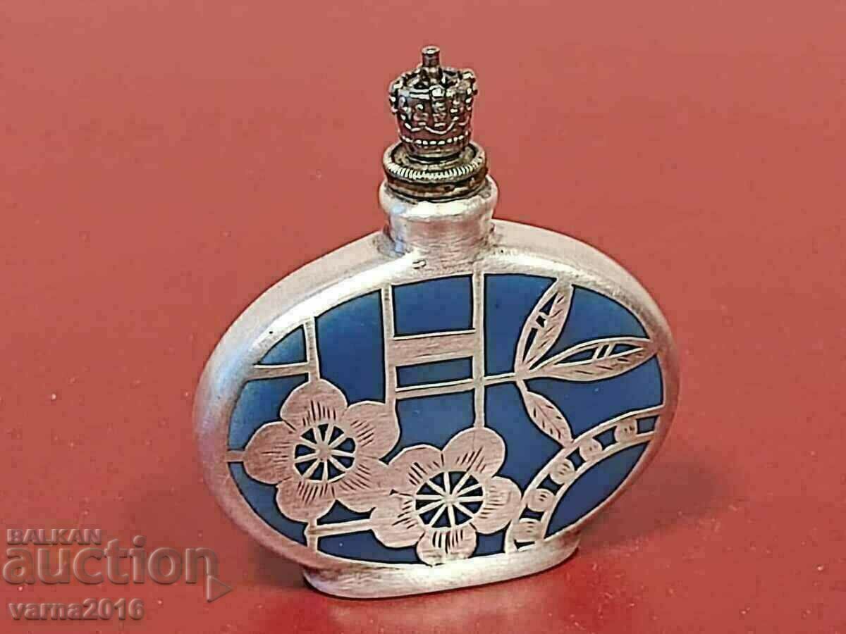 Old Enamel Perfume Bottle Old Enamel Perfume Bottle