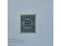 Germany Reich 1923 Overprint