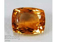 BZC! 64.70 ct natural imperial topaz cert VGTL of 1 st!