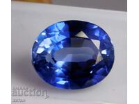 BZC! 13.10 ct. natural sapphire facet cert. VGTL from 1 st.!