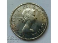 1 dollar silver Canada 1959 - silver coin