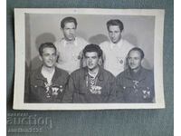 Men awarded with medals 1950