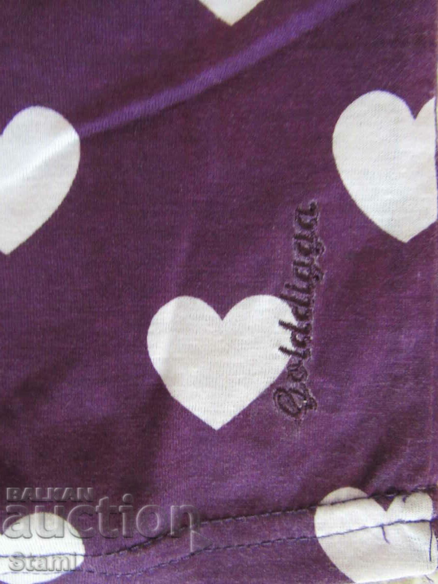 Top fără mâneci pentru copii Golddigga, mov, nou, de 13 ani. - 5