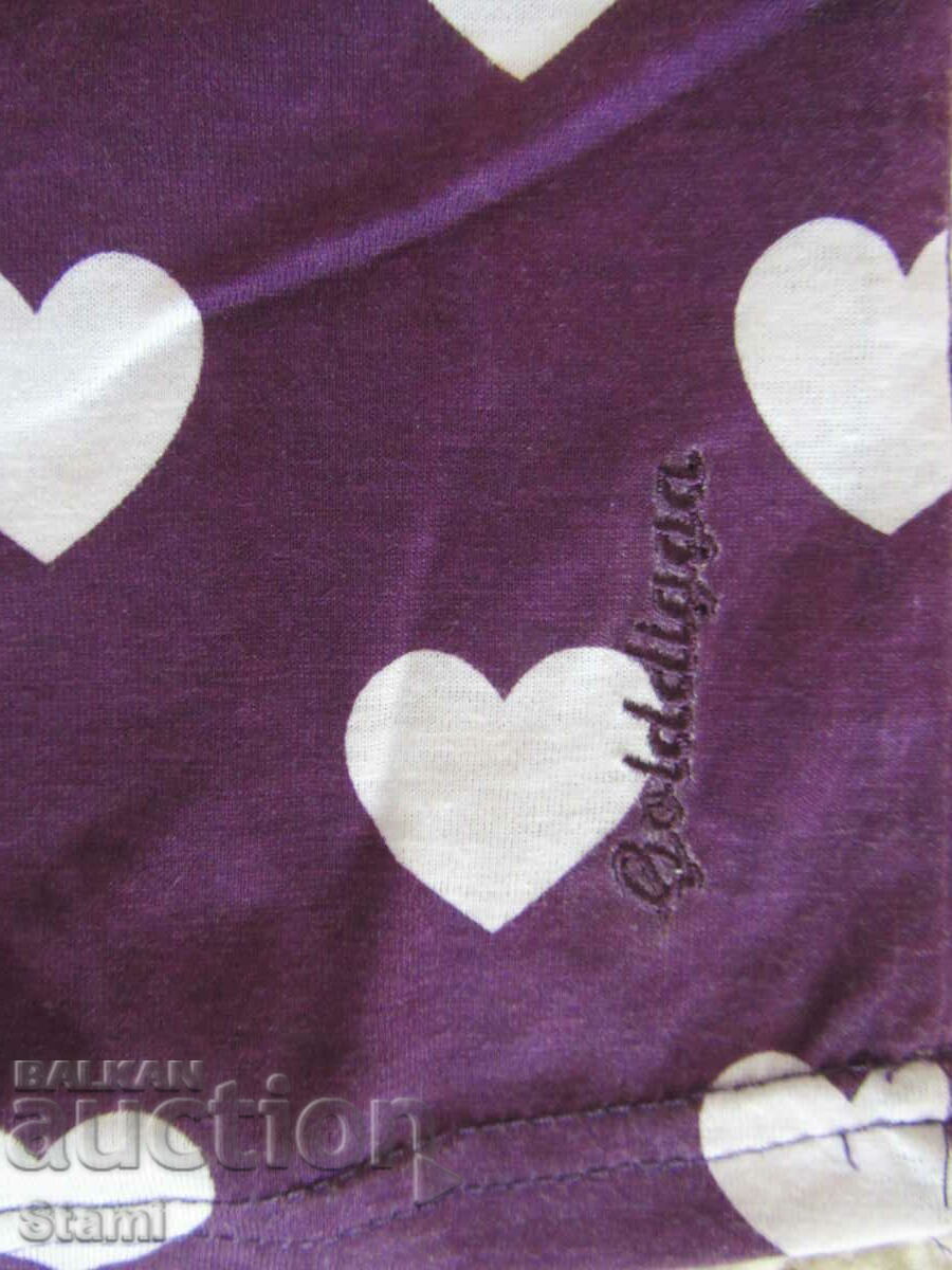 Top fără mâneci pentru copii Golddigga, mov, nou, de 13 ani. - 6