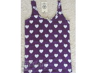 Golddigga kids sleeveless tank top in purple, new, for 13 years.