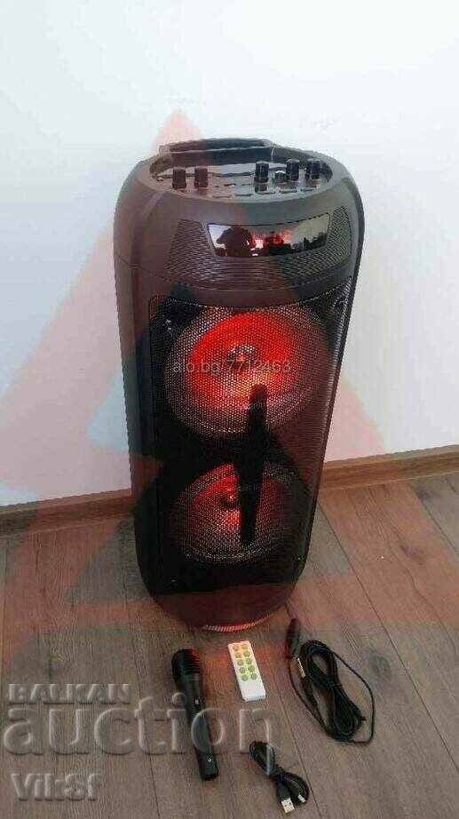 Παράδοση Ασύρματο ηχείο καραόκε 2×8 ιντσών KTS-1199