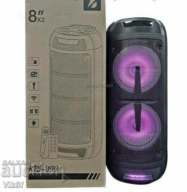 Wireless karaoke speaker 2×8 inch KTS-1199