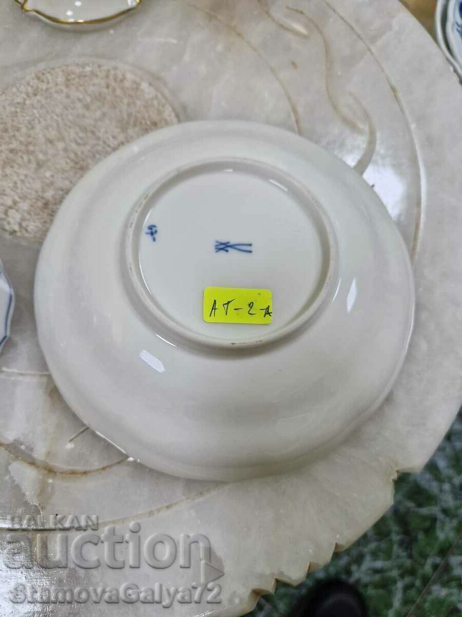 Antique German Meissen Porcelain Double Set - 7 Antique German Meissen Porcelain Double Set - 7