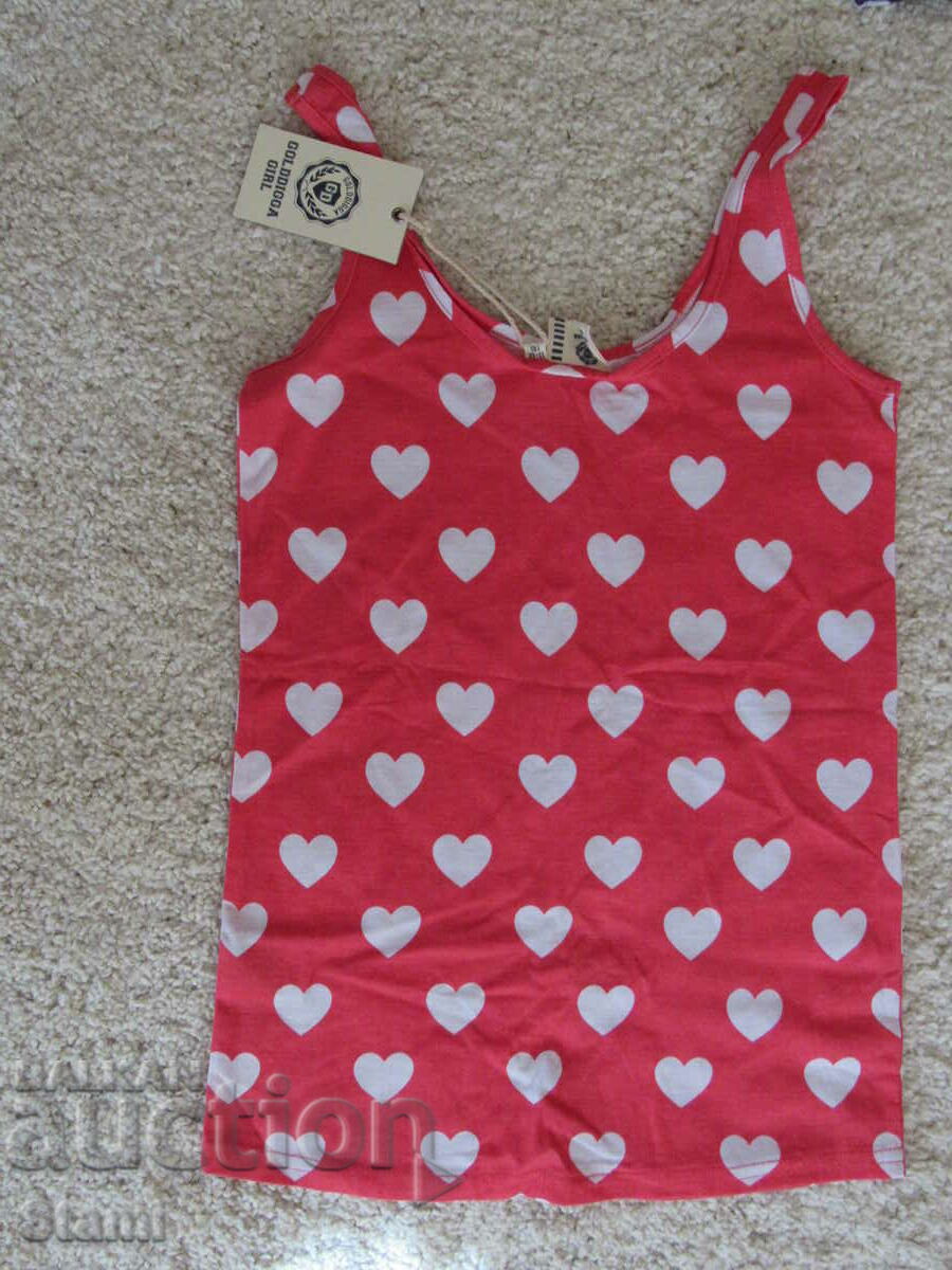 Tanc fără mâneci pentru copii Golddigga, Coral, nou, de 12 ani. - 7 Tanc fără mâneci pentru copii Golddigga, Coral, nou, de 12 ani. - 7