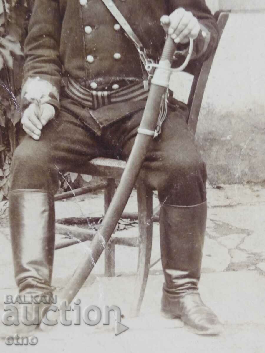 Auction 1910 PSV, SOLDIER Uniform, saber, checkers, ROYAL PHOTO, P.K. Auction 1910 PSV, SOLDIER Uniform, saber, checkers, ROYAL PHOTO, P.K.