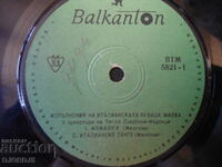 MILVA, ВТМ 5821, disc de gramofon, mic