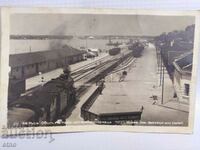 1941, RUSE STATION-PORT. TRAIN, Royal postcard