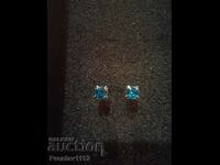 Topaz earrings 4mm