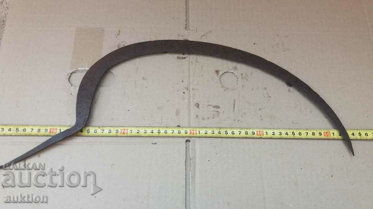 OLD WROUGHT HARVESTING SICKLE with price 2.49 BGN | € 1.27 OLD WROUGHT HARVESTING SICKLE with price 2.49 BGN | € 1.27