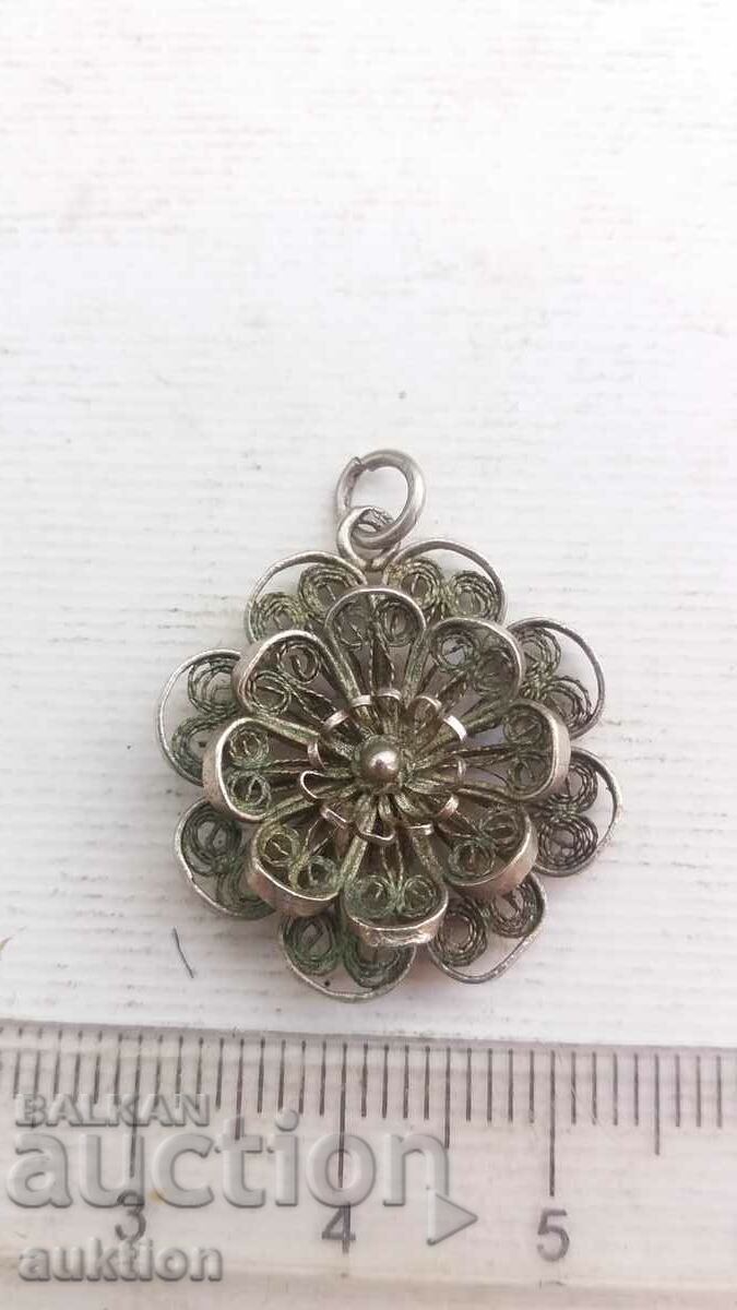 FILIGREE - SILVER - PENDANT FILIGREE - SILVER - PENDANT