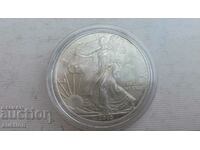 1 SILVER DOLLAR - PROOF 999, 1 OUNCE 2010