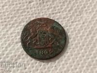 1 groschen 1809-0.01 cent