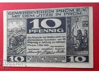 Bancnota-Germania-Reiland-Pfalz-Prum-10 pfennig 1920