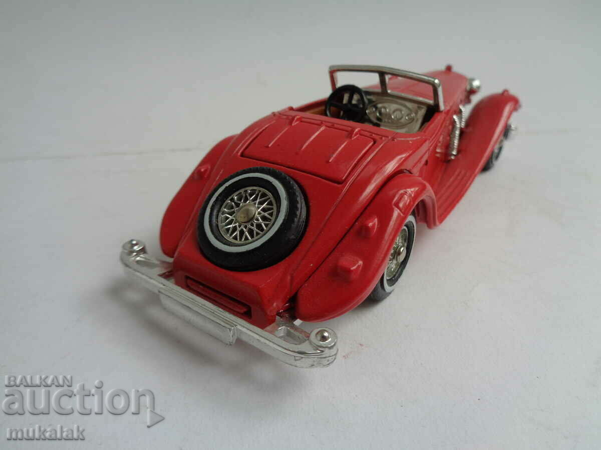 Delivery of 1:43 MATCHBOX MERCEDES 540 K TOY TROLLEY RETRO MODEL Delivery of 1:43 MATCHBOX MERCEDES 540 K TOY TROLLEY RETRO MODEL