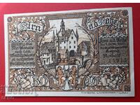 Banknote-Germany-Reiland-Pfalz-Kirn-50 Pfennig 1920