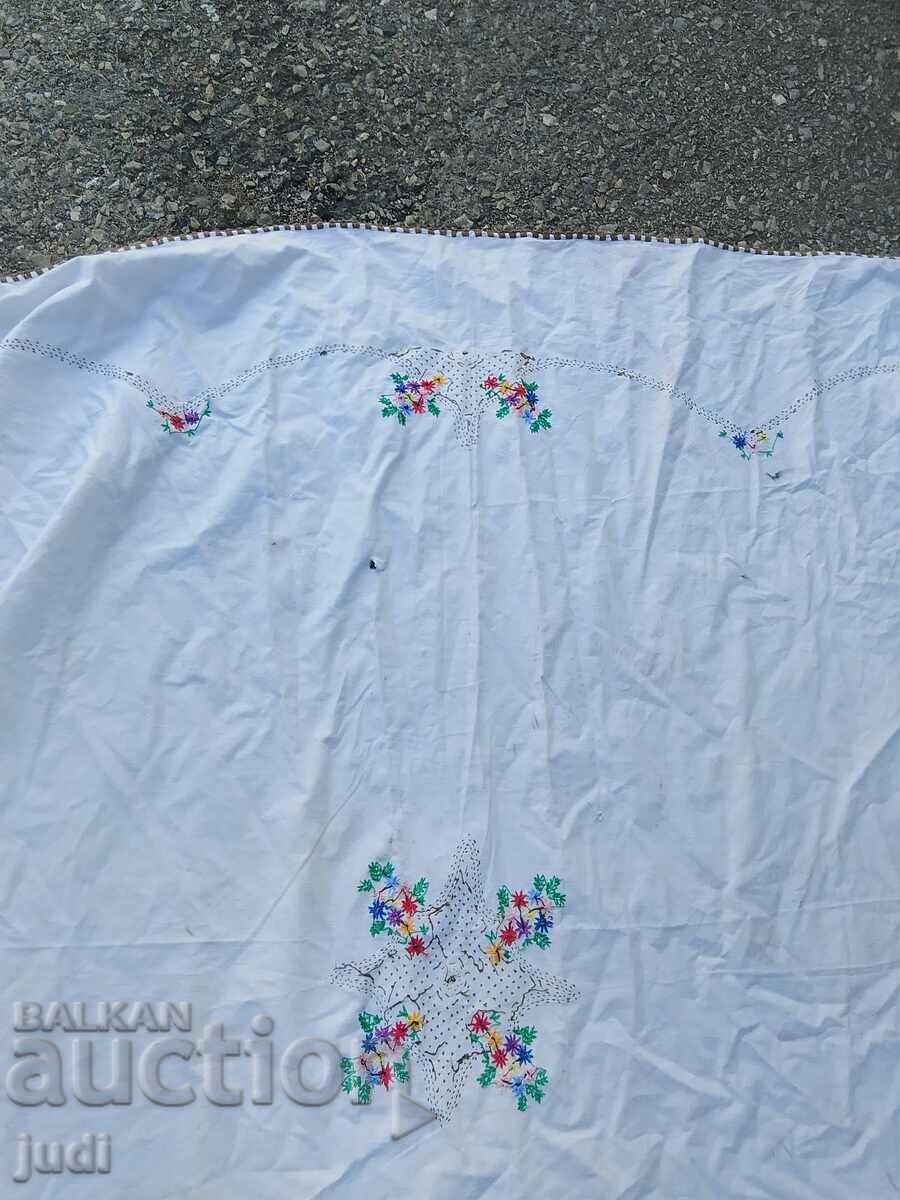 Large tablecloth embroidery - 5 Large tablecloth embroidery - 5