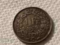 1 franc 1939-0,01 cent