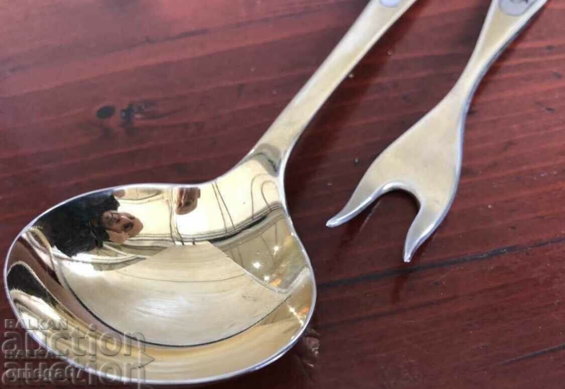 Delivery of Silver spoon and fork set Delivery of Silver spoon and fork set