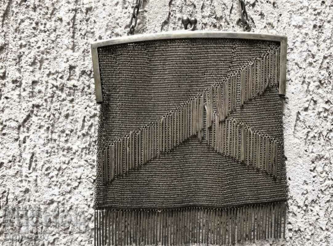 Silver handbag from the beginning. of the 20th century with price 1222.00 BGN | € 624.80 Silver handbag from the beginning. of the 20th century with price 1222.00 BGN | € 624.80