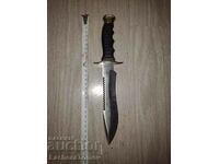 Knife blade dagger Muela Spain perfect leather scabbard