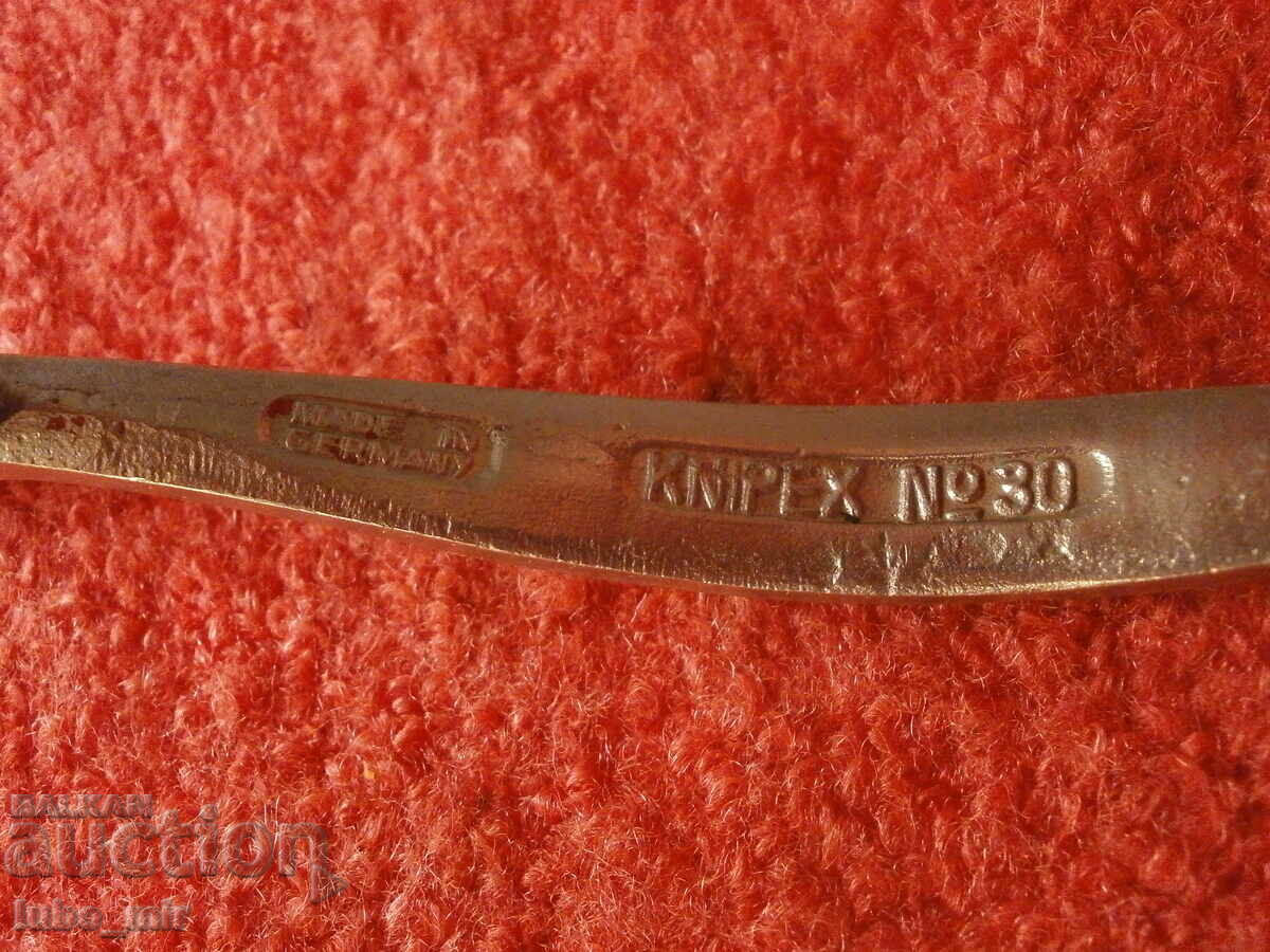 OLD GERMAN JEWELERS NIPPERS - KNIPEX with price 14.00 BGN | € 7.16 OLD GERMAN JEWELERS NIPPERS - KNIPEX with price 14.00 BGN | € 7.16