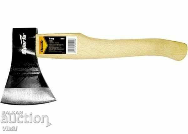 Livrarea Topor 1000 grame cu maner din lemn 400 mm, SPARTA