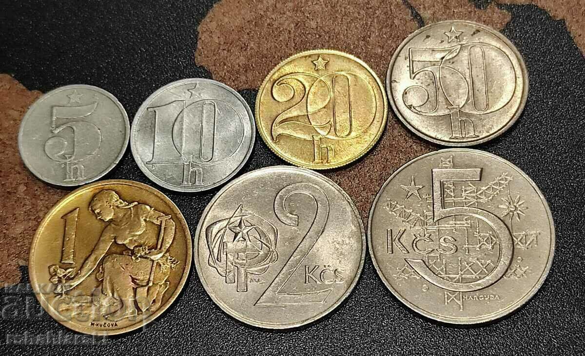 Coins Czechoslovakia 1963-1982