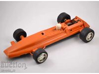 Racing car plastic and metal children's toys, USSR