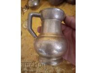 BRONZE massive old cast. JUG 0.8 KG.