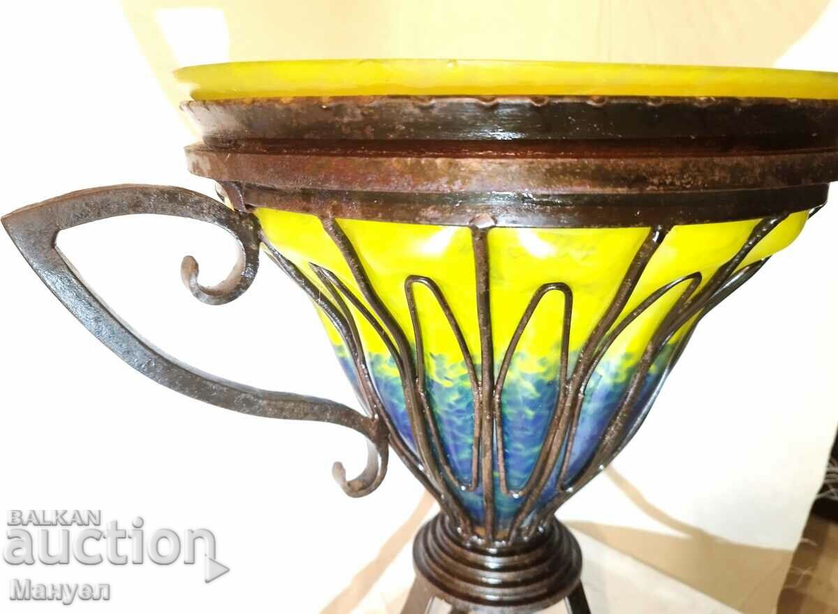 Antique French Art Nouveau Glass Vase. - 6 Antique French Art Nouveau Glass Vase. - 6