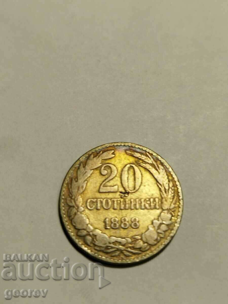 20 cents 1888