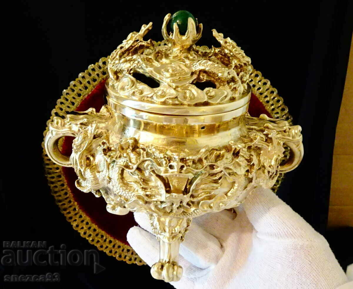 Bronze censer, candle holder, Xuande, Ming Dynasty - 6 Bronze censer, candle holder, Xuande, Ming Dynasty - 6