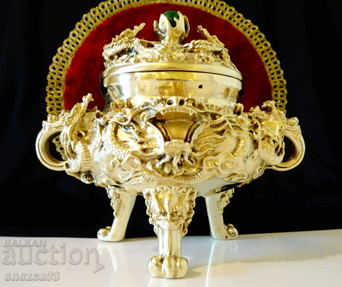 Bronze censer, candle holder, Xuande, Ming Dynasty Bronze censer, candle holder, Xuande, Ming Dynasty